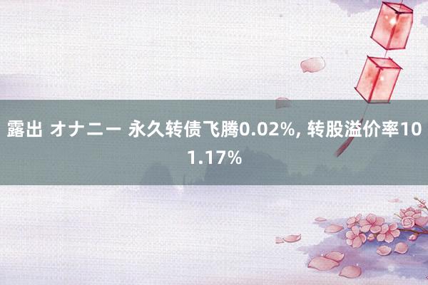 露出 オナニー 永久转债飞腾0.02%， 转股溢价率101.17%